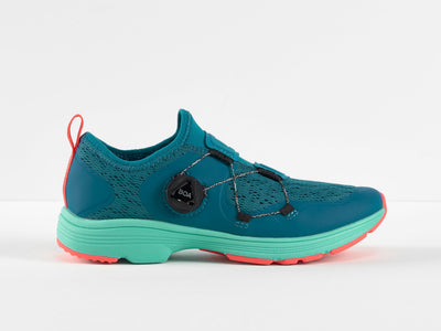 Bontrager Cadence 45 Teal Cycling Shoe