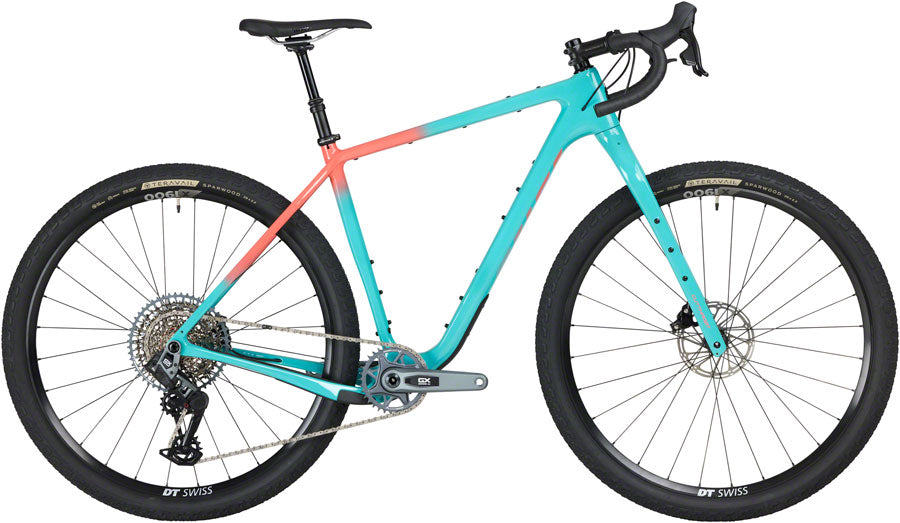 Vélo Salsa Cutthroat C Rival GX AXS Transmission - 29" Dégradé Teal 60cm