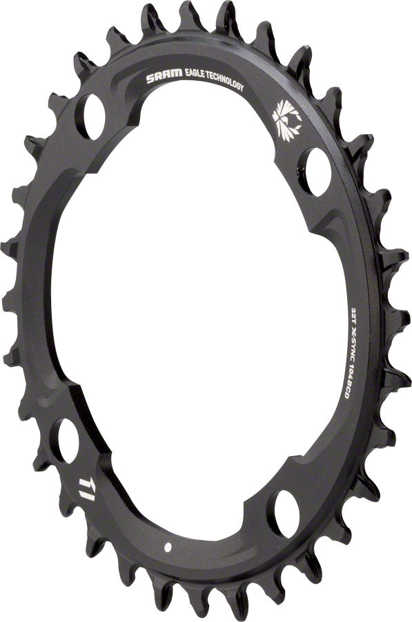 SRAM 30t 94 BCD 4-Bolt X-Sync2 Eagle Chainring - Negro
