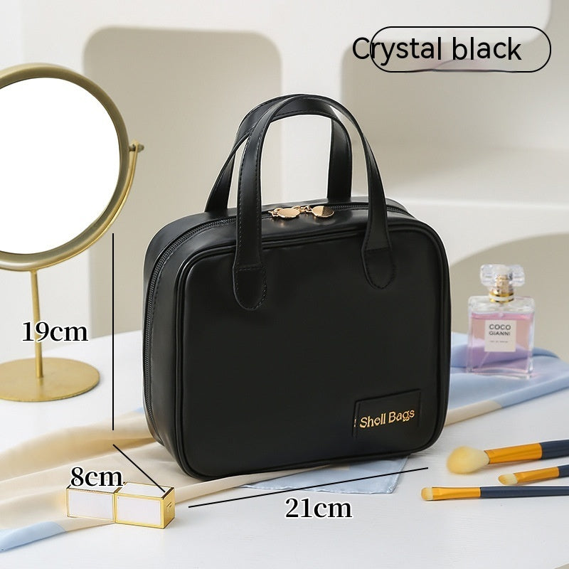 Premium PU Large Capacity Travel Makeup Organizer