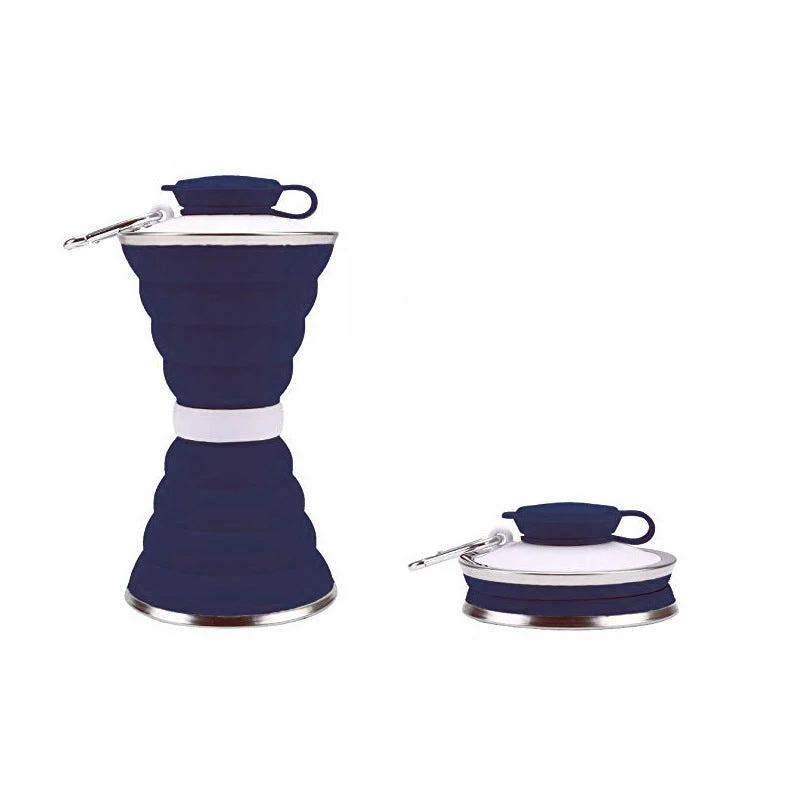 500ML Foldable Silicone Water Bottle for Travel