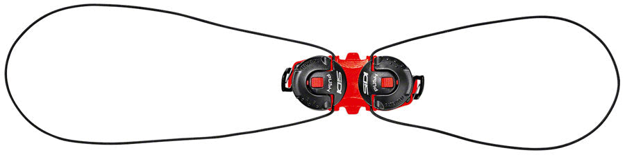 Chaussures de cyclisme SIDI Tecno-3 Push Double System - Rouge/Noir