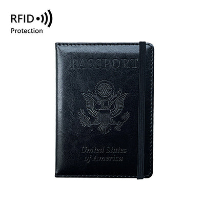 Elegant Leather Passport Case for Travel and Daily Use