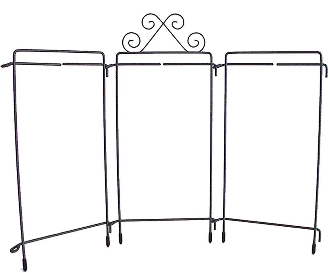 Soporte Triangular de Mesa Gris de 6in x 12in
