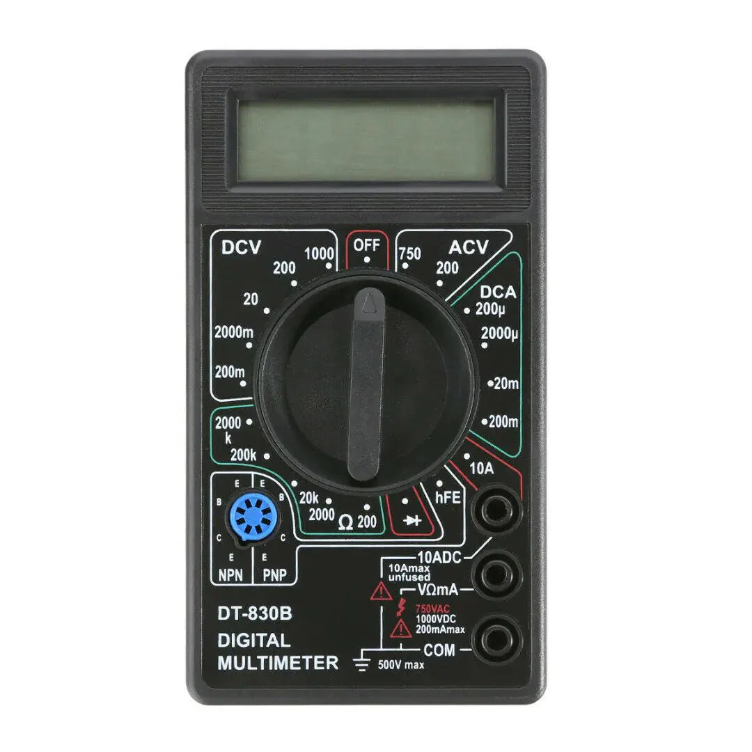 7 Function Digital Multimeter for AC/DC Voltage and Current Measurement