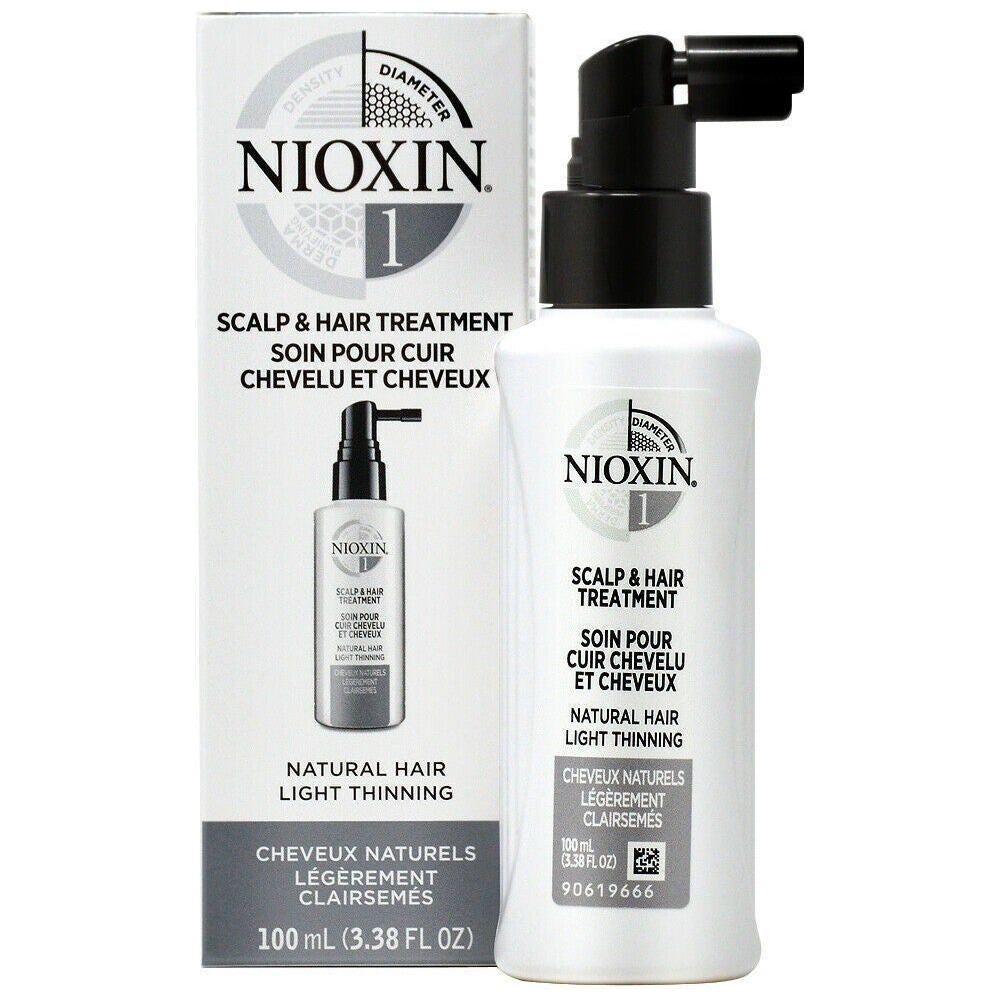 Nioxin System 1 Scalp Treatment for Light Thinning Hair - 3.38oz