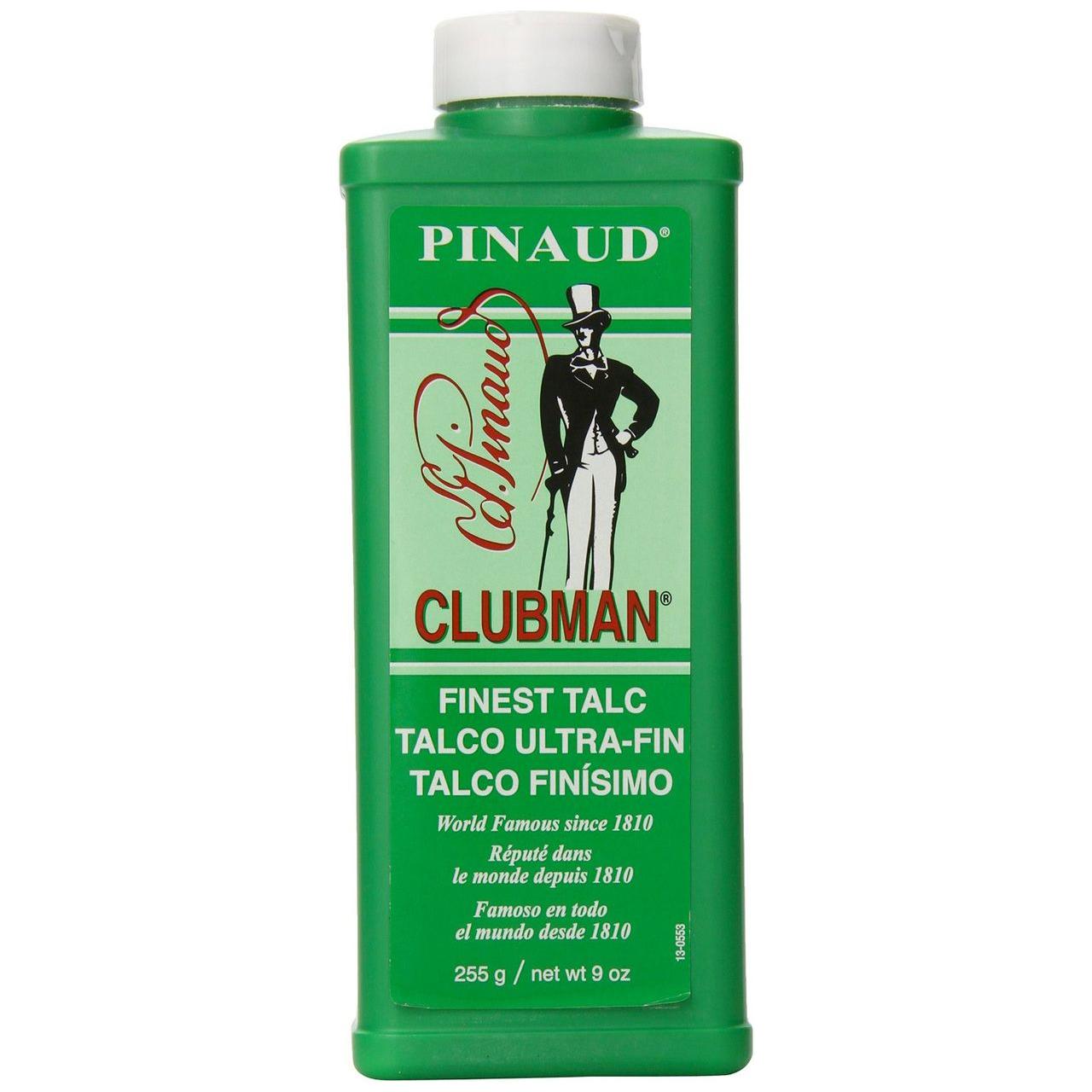 Clubman Pinaud Finest Talc 9.0 Oz - Premium Body Powder