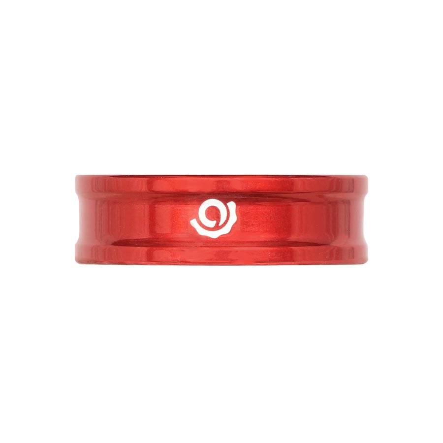 Entretoise de jeu de direction Industry Nine iRiX 1-1/8'' Hauteur : 10mm Aluminium Rouge
