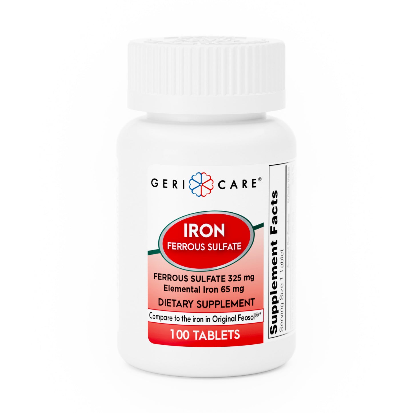 GeriCare Solución Oral de Sulfato Ferroso 325 mg