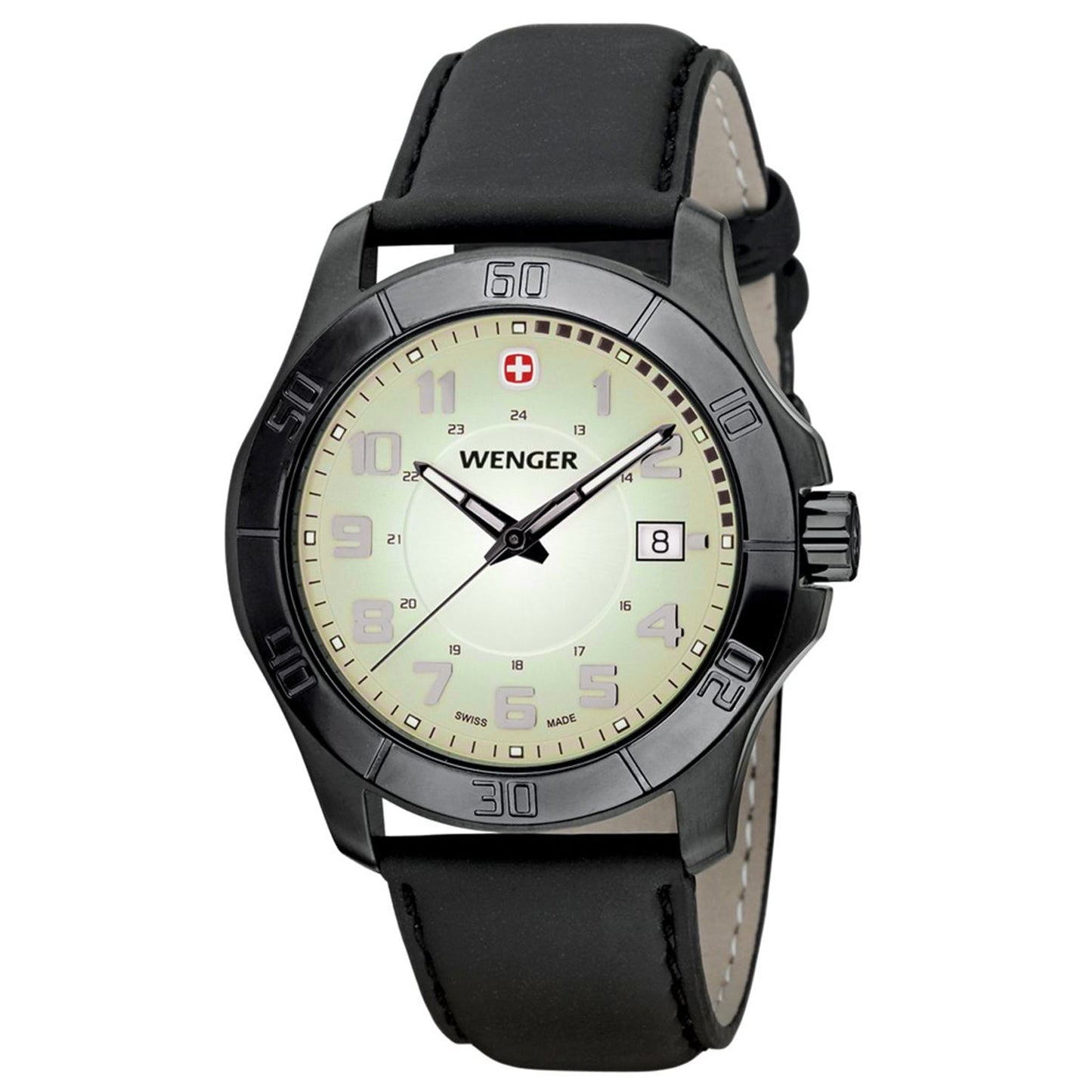 Montre Wenger pour homme Alphine - Cadran vert mousse