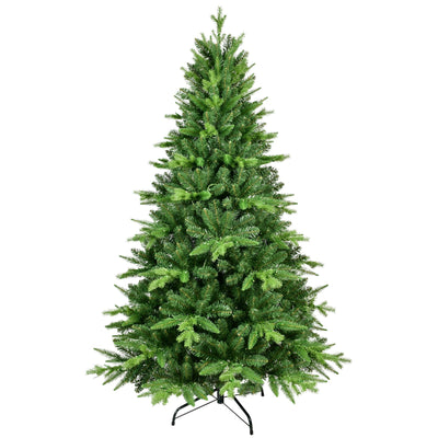 7FT PE&PVC Prelit Christmas Tree - Korvel