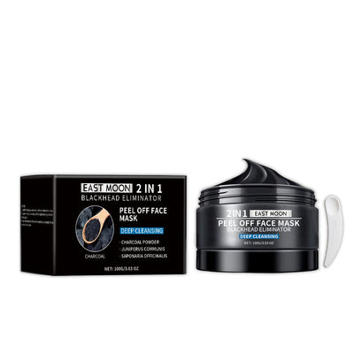 Masque nettoyant au charbon de bambou pour une peau radieuse