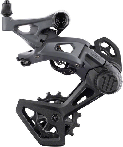 microSHIFT Sword Rear Derailleur - 10-Speed Medium Cage Gray