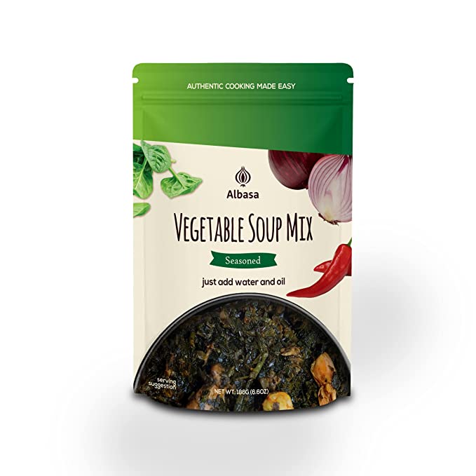 Albasa Vegetable Soup Mix – Authentic Nigerian Family Meal - Korvel