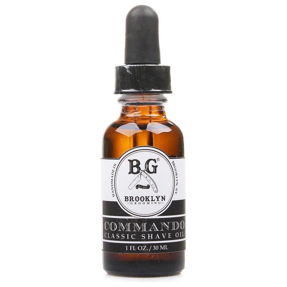 Huile de Rasage Classique Commando Brooklyn Grooming 1oz