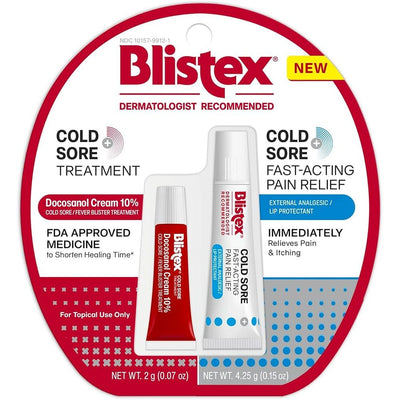 Blistex Cold Sore Relief Ointment, 0.15 oz