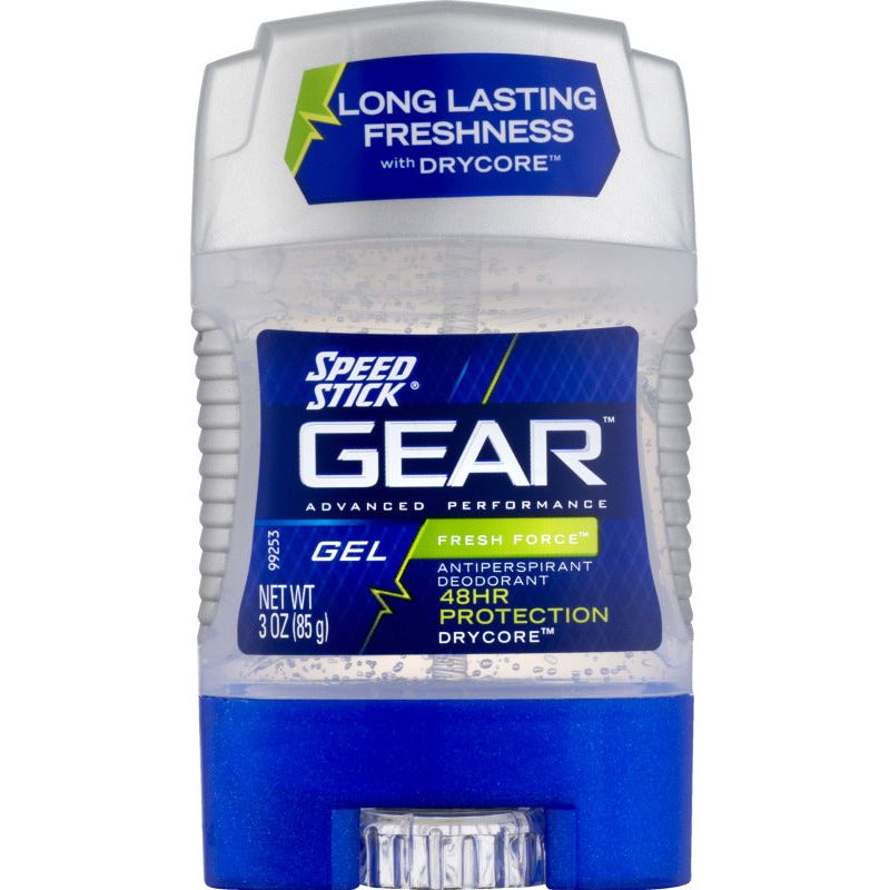 Speed Stick Overtime Antitranspirante/Desodorante, Gel Transparente