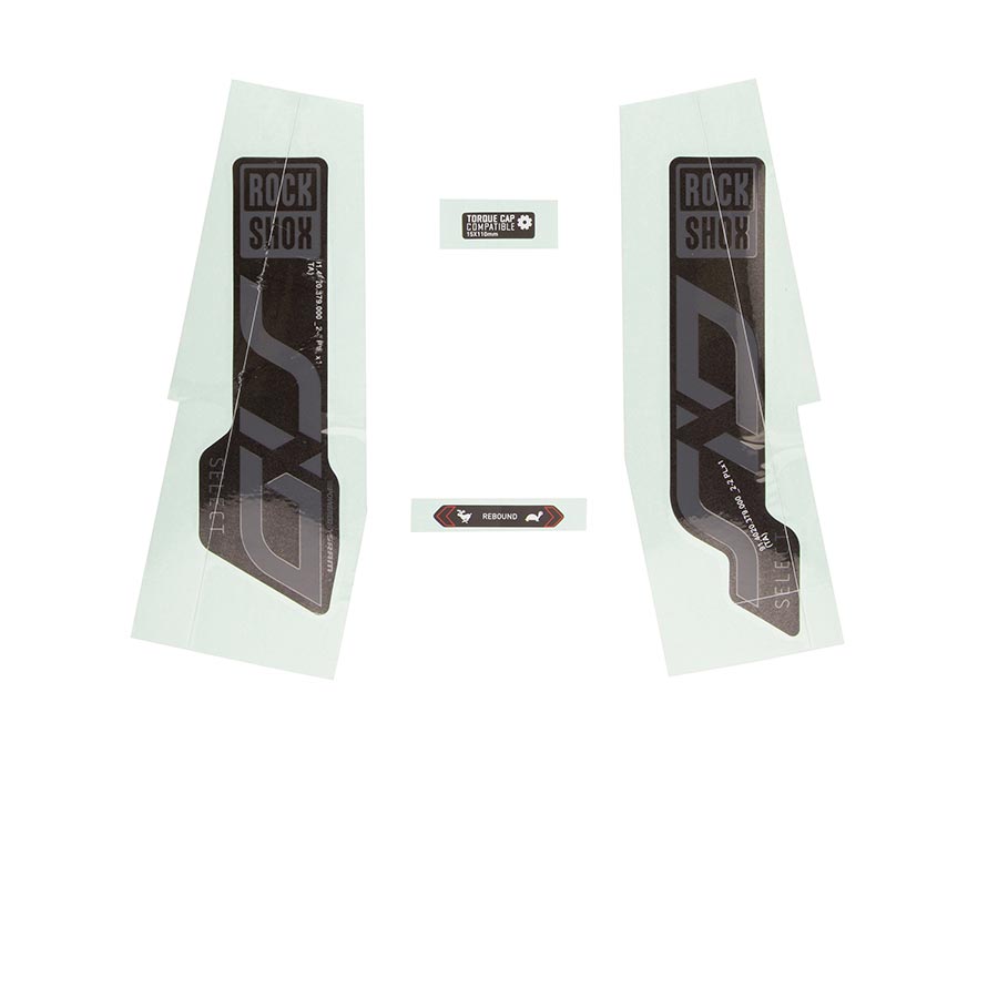 Kit de décalcomanies RockShox SID 120 - Accessoire de vélo premium