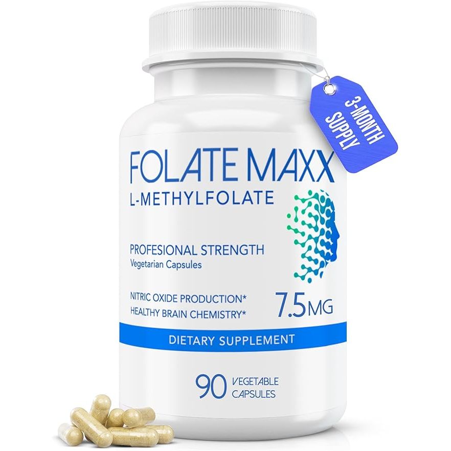 L-Méthylfolate Premium 7,5 mg - 90 Capsules