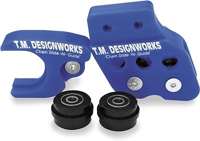 T.M. Designworks Factory Edition 2 Rear Chain Guide - Blue
