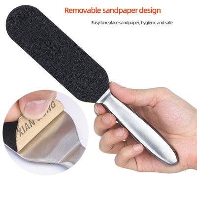Premium Stainless Steel Double-Sided Foot File
