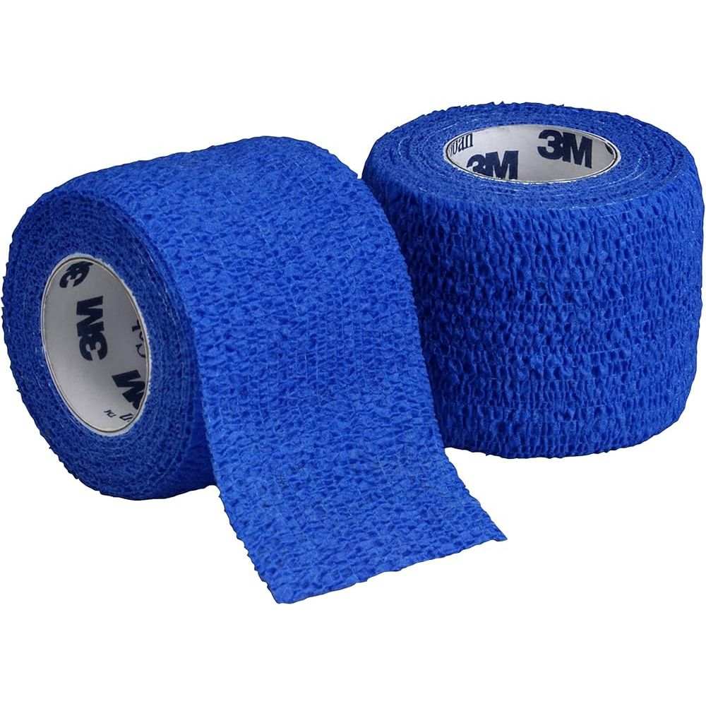 3M Coban Venda Autoadhesiva - Azul, 2 Pulgadas x 5 Yardas
