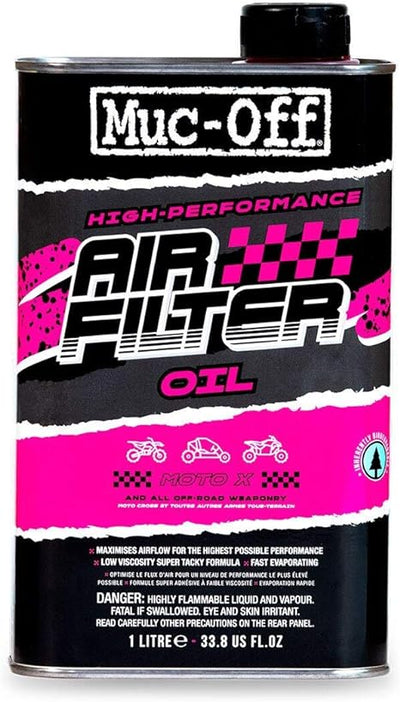 Muc-Off Air Filter Oil, 1 Liter - Premium Oil for Foam Filters