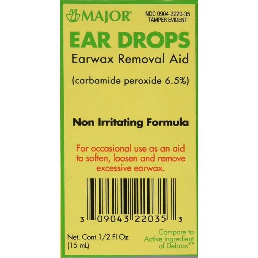 Leader Ear Drops Wax Removal Kit - 0.5 Oz