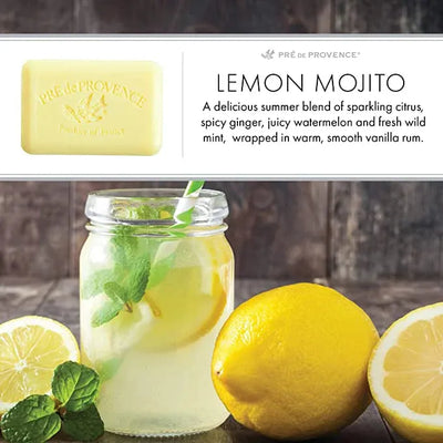 Pré de Provence Lemon Mojito Shea Butter Soap 150g