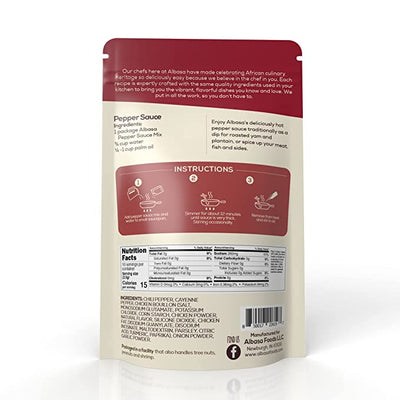 Albasa Pepper Sauce Mix – Spicy West African Dip & Marinade - Korvel