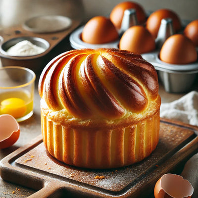 Premium Brioche Mold Set - 12 Pack in 4 Sizes