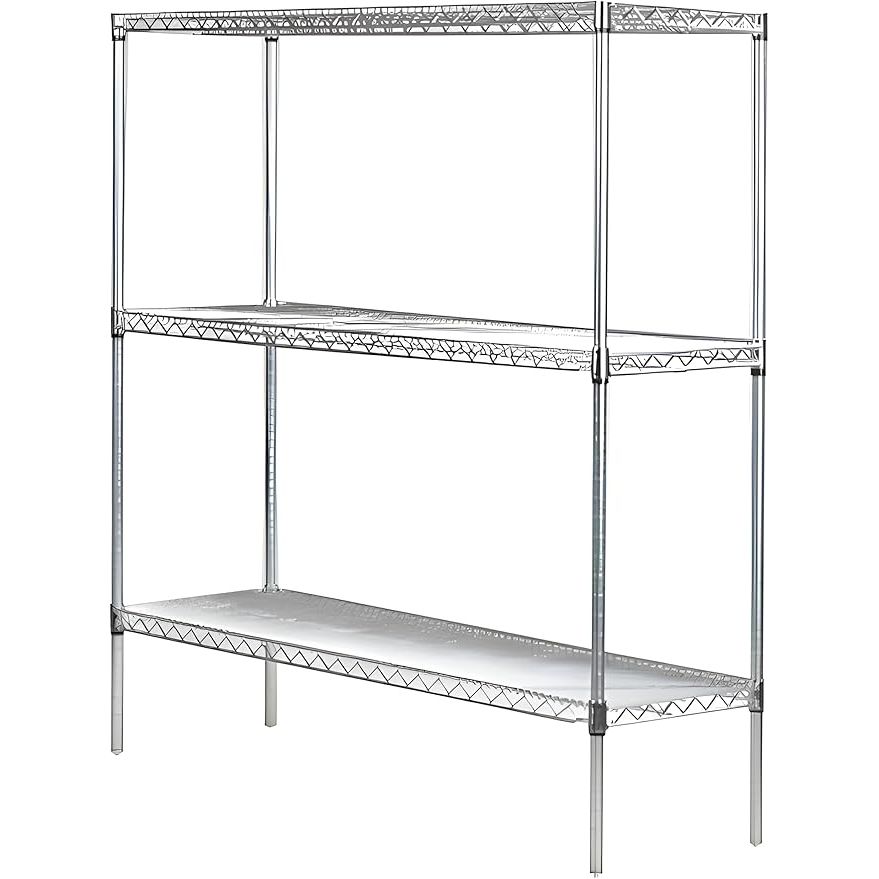 Premium Stainless Steel Wire Shelves - 30"x36" (Set of 2)