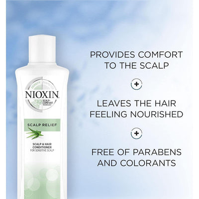 Nioxin Scalp Relief Cleanser Conditioner 6.7 Oz