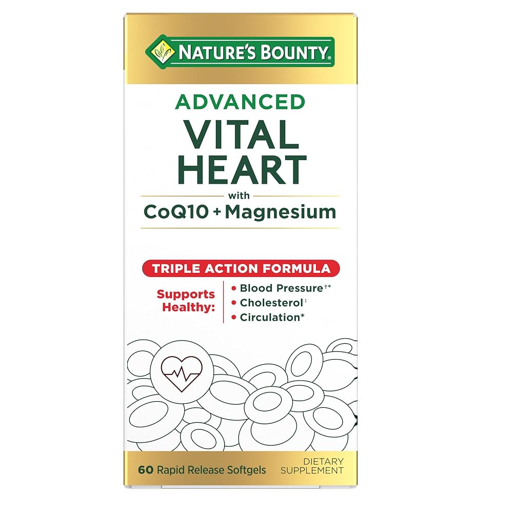 Nature's Bounty Advanced Vital Heart - 60 Softgels