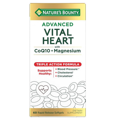 Nature's Bounty Advanced Vital Heart - 60 Softgels