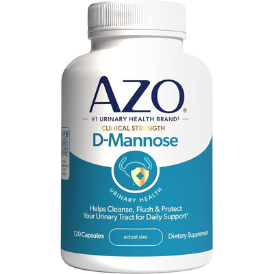 Azo Cleanse + Protect D-Mannose Capsules - 120 Count