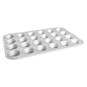 Mini Muffin / Cupcake Pan - Non-Stick Carbon Steel - 24 Cup
