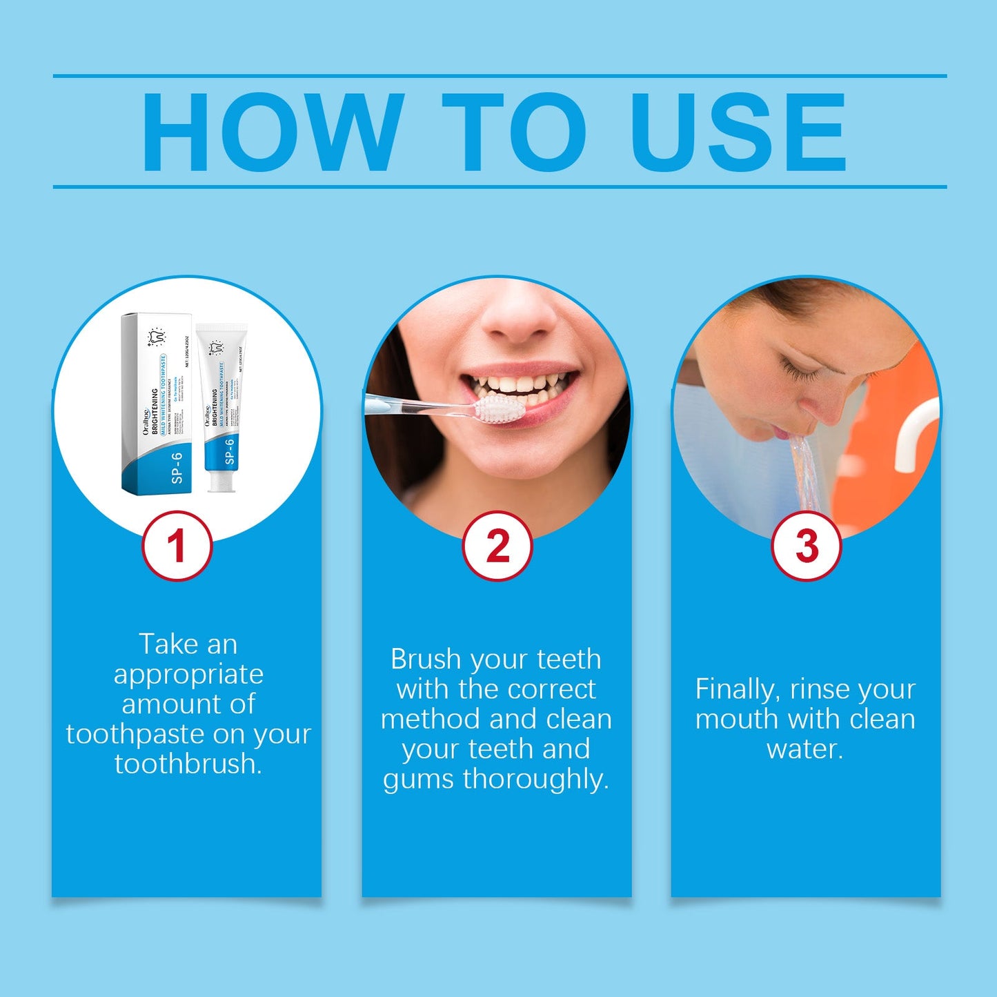Cleaning Toothpaste, Gentle Cleaning Care For Teeth Care Odor Fresh Remove Stains Mint Toothpaste - Korvel