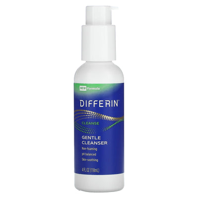 By Differin Gentle Cleanser, Fragrance Free, 4 Fl Oz