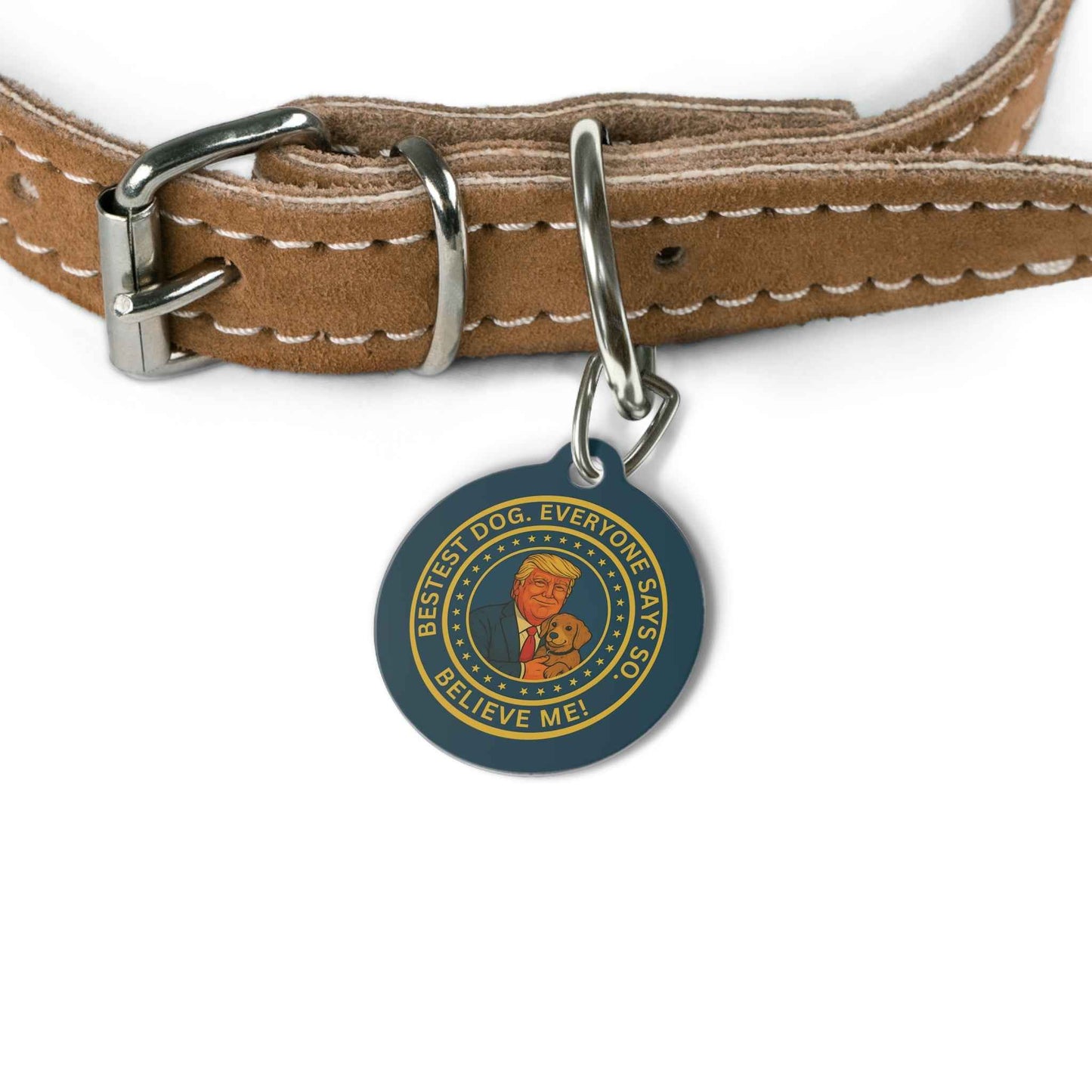 Political Parody Pet Tag - Bestest Dog