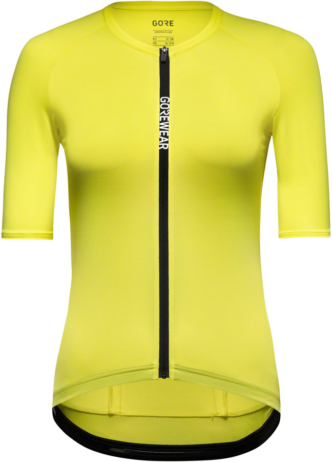 Maillot Gorewear Spinshift - Jaune Néon Femme Petit/4-6