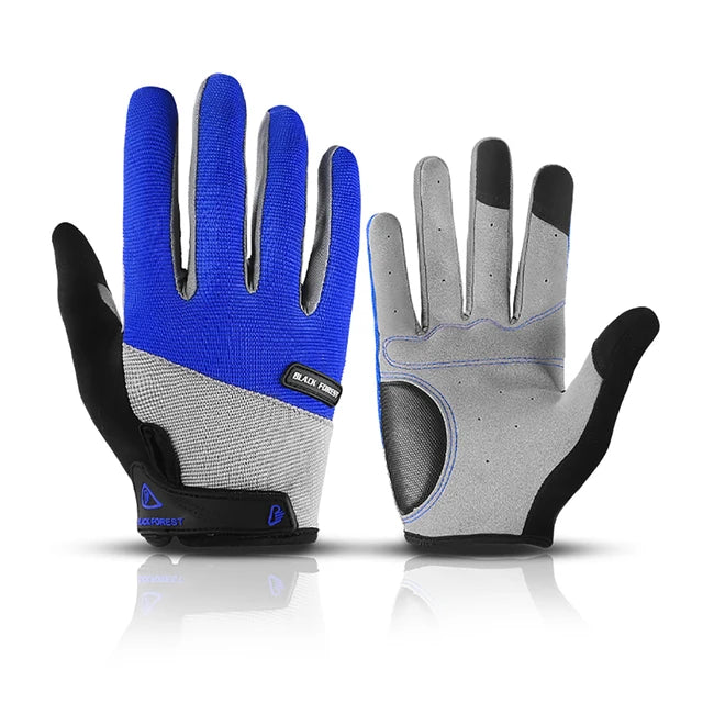 Gants de cyclisme à doigts complets respirants de qualité supérieure pour hommes et femmes