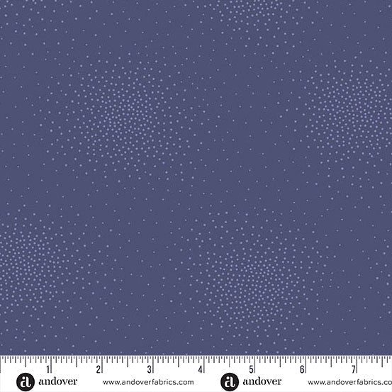 Tela de Algodón Indigo Spritz - 44"/45" por Yarda
