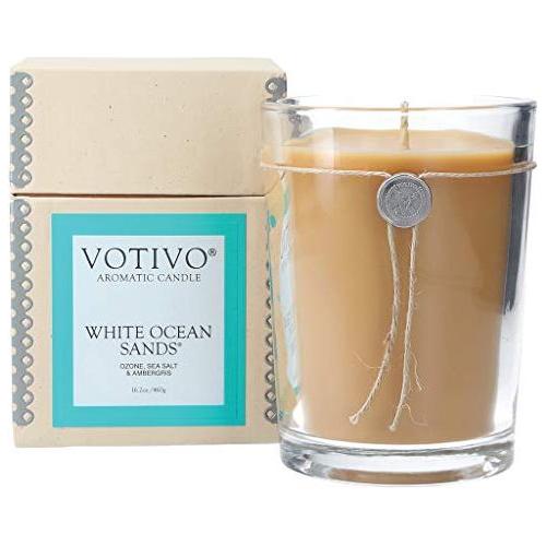 Votivo Vela Aromática - Arenas Blancas del Océano 6.8oz