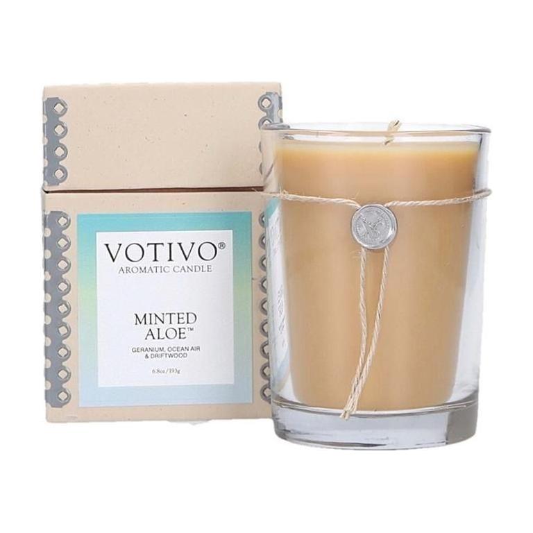 Bougie Aromatique Votivo - Aloe Mentholé 6,8 oz