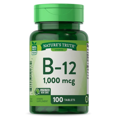 Nature's Truth® Vitamin B-12 1000 mcg – High Potency Energy Support