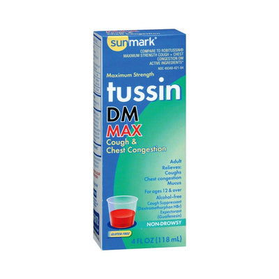 Sunmark Non-Drowsy Maximum Strength Cough Relief 4Oz