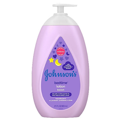 Lotion de nuit Johnson's - 27,1 oz