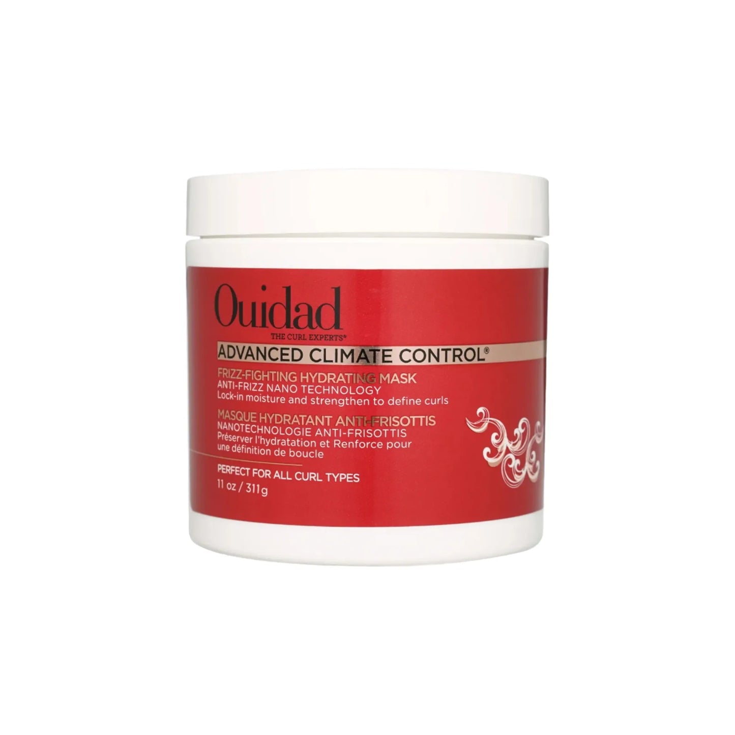 Masque hydratant anti-frizz Ouidad Advanced Climate Control 12 oz