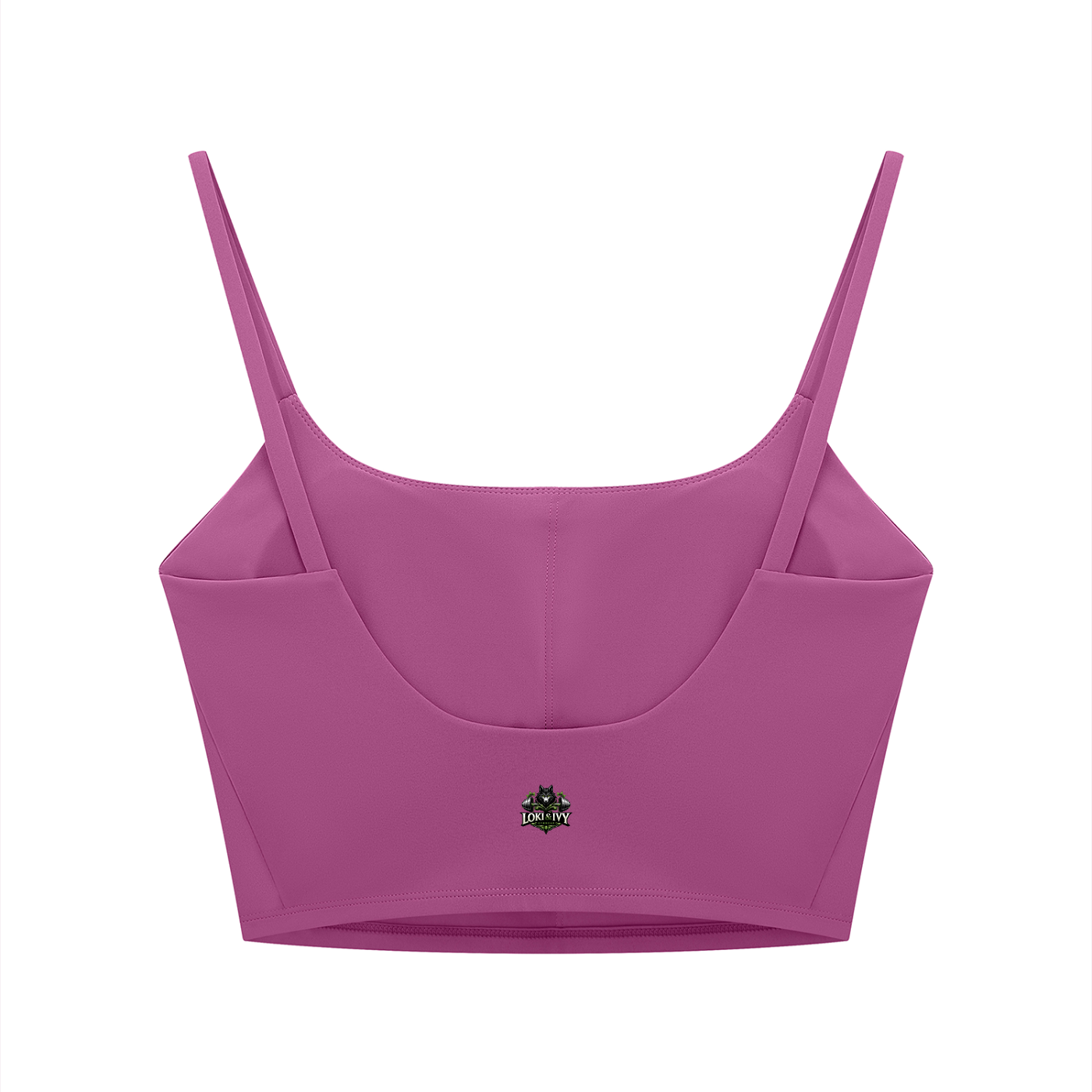 Soutien-gorge de sport uni pour femmes Loki & Ivy